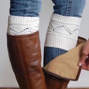 Grace and Lace Cable Knit Boot Cuffs